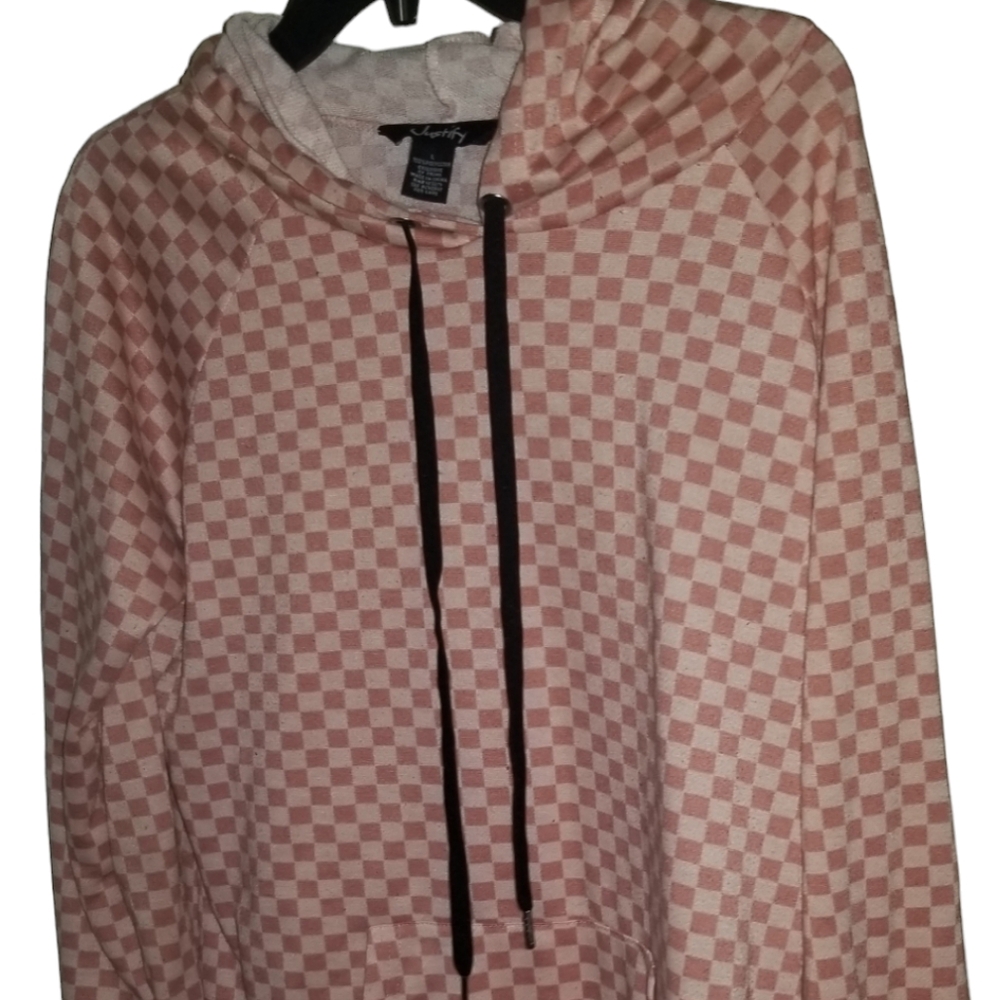 Ladies checkered hoodie